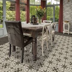 Quartetto Glazed Porcelain Floor Tile, Daltile