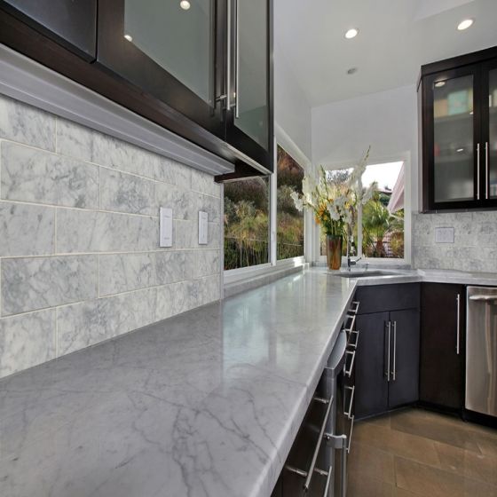 tile marble types of kitchen countertops