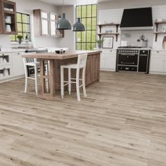 Avant Garde Luxury Vinyl Plank with attached XPE underlayment by Engineered Floors